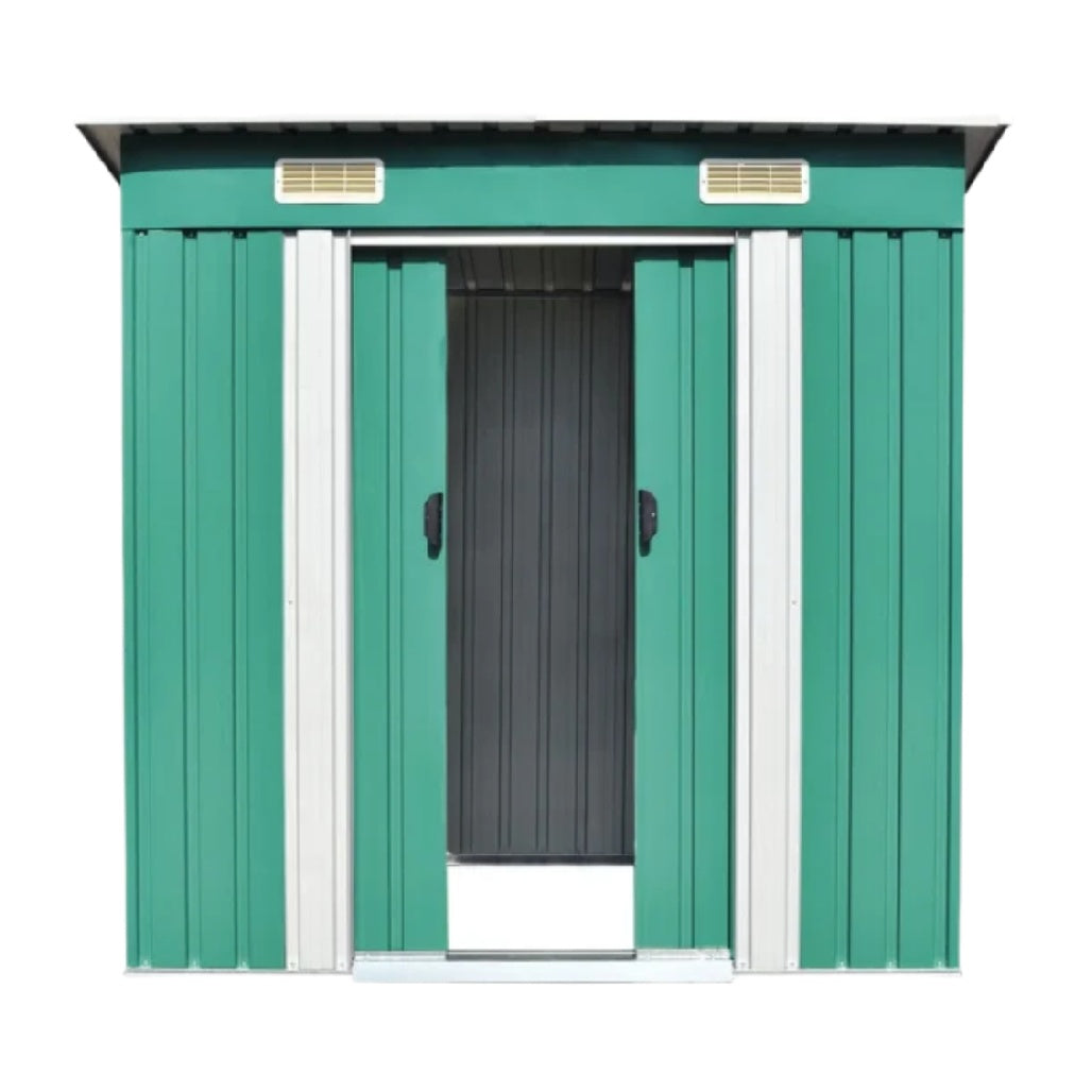 Metal Garden Shed for Outdoor Storage - Steel - 200 x 120 x 180