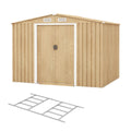 Wooden Storage Shed for Outdoor Use - 200 x 150 x 180