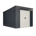 Storage Shed for Outdoor Use Made of Galvanized Steel - 300 x 200 x 210