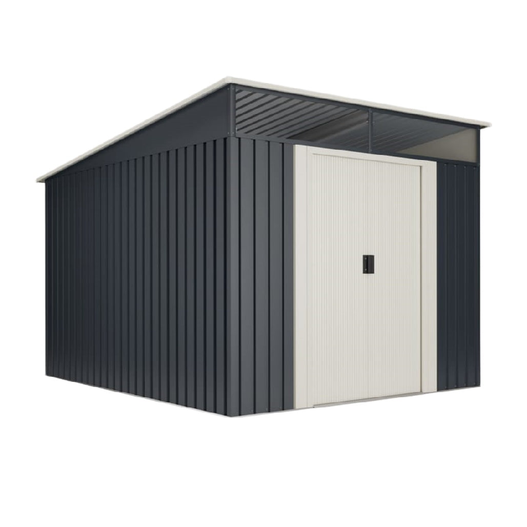 Storage Shed for Outdoor Use Made of Galvanized Steel - 300 x 200 x 210