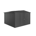 Metal Storage Shed for Outdoor Use, Suitable for Gardening Tools, Made of Galvanized Steel, Dimensions 200 x 150 x 180