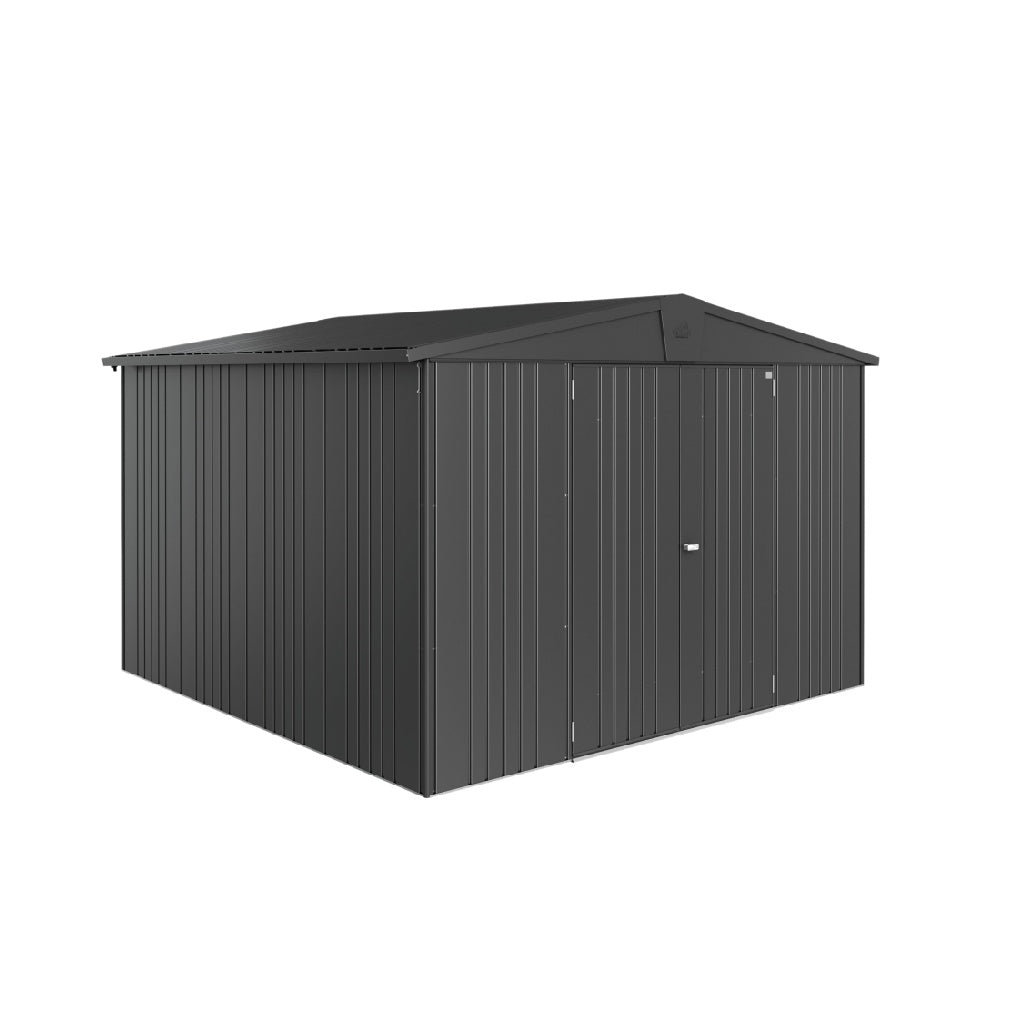 Metal Storage Shed for Outdoor Use, Suitable for Gardening Tools, Made of Galvanized Steel, Dimensions 200 x 150 x 180