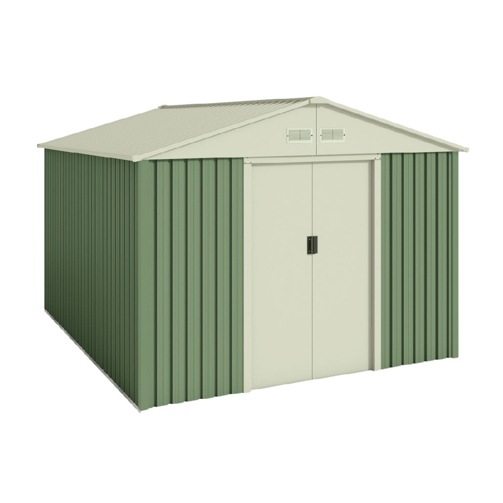 Garden Storage Shed for Outdoor Use in Metal - 300 x 240 x 210