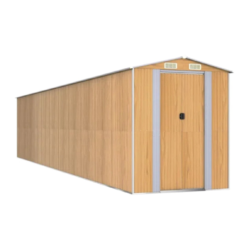 Wooden Storage Shed for Outdoor Use, Durable Material - 300 x 150 x 200